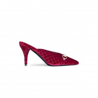 GUCCI WOMEN'S MULE WITH HORSEBIT 835739 GUCCI WOMEN'S MULE WITH HORSEBIT 835739